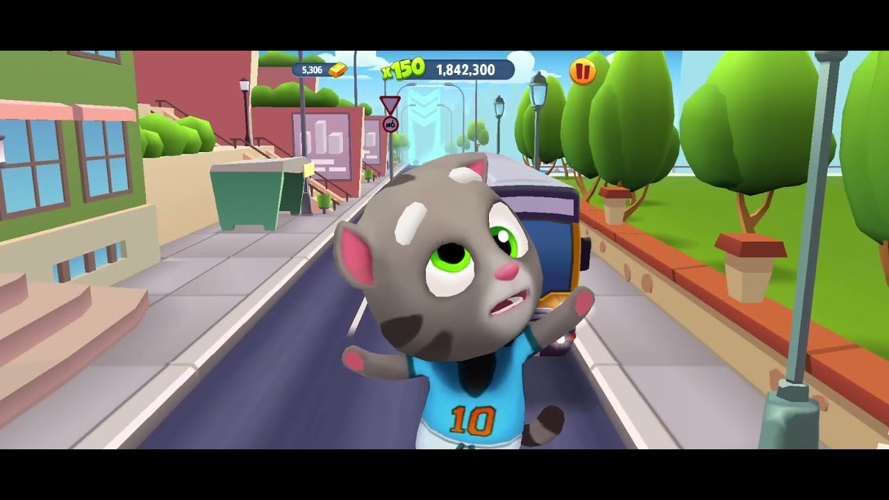 Talking Tom Gold Run - Version 3.3 Gameplay