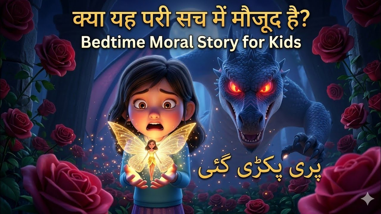 🐉🧚”✨ “क्या यह परी सच में मौजूद है? 😲 |Bedtime Moral Story for Kids