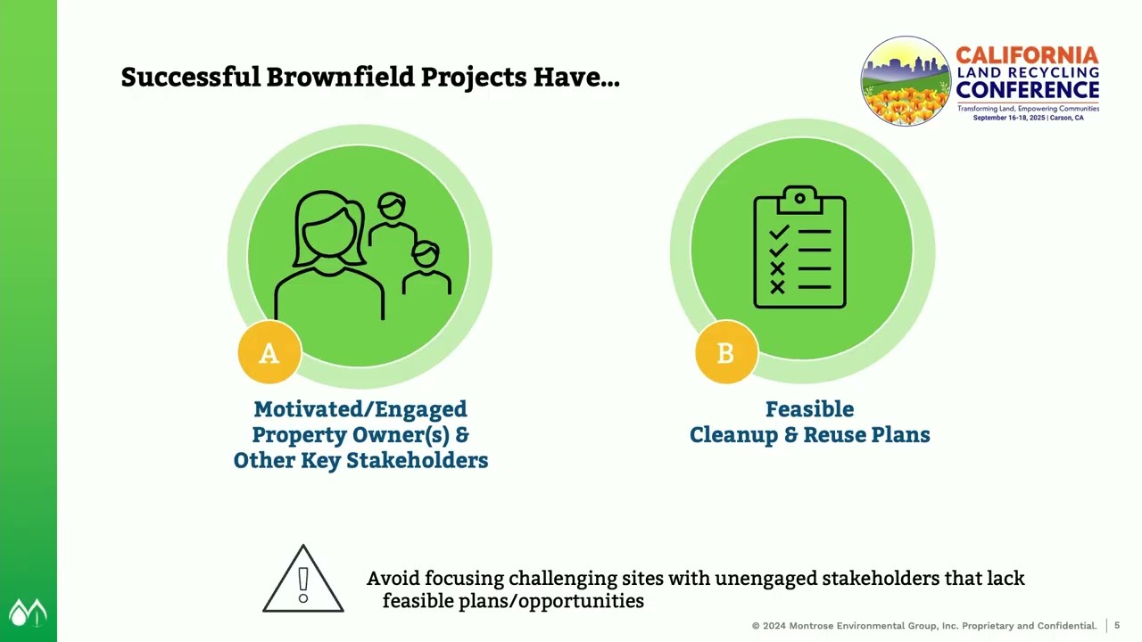 CALRC 2028: Together We Can: Engaging Property Owners in Brownfields Revitalization