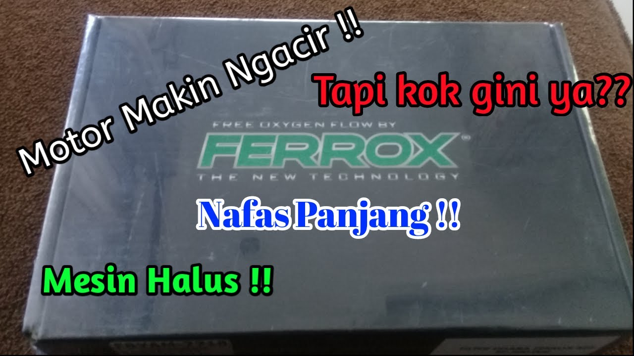 Unboxing, Review dan First Impression Pemakaian Filter Udara Ferrox || R25