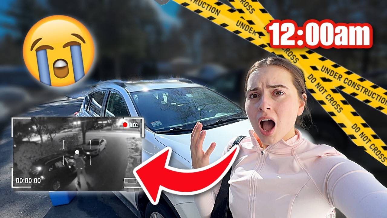 someone broke into my car...