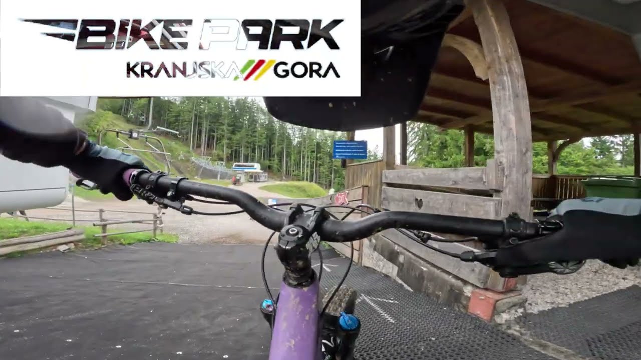 Bikepark Kranjska gora (north shore, evil eye, morning wood, sand box...)