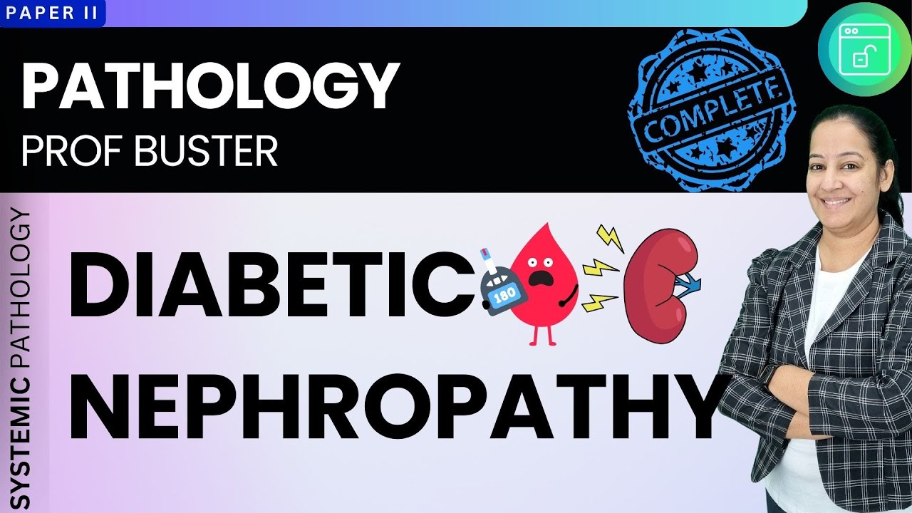 Diabetic Nephropathy | Pathology | Kimmelstiel-Wilson Nodule & Armanni-Ebstein Lesion