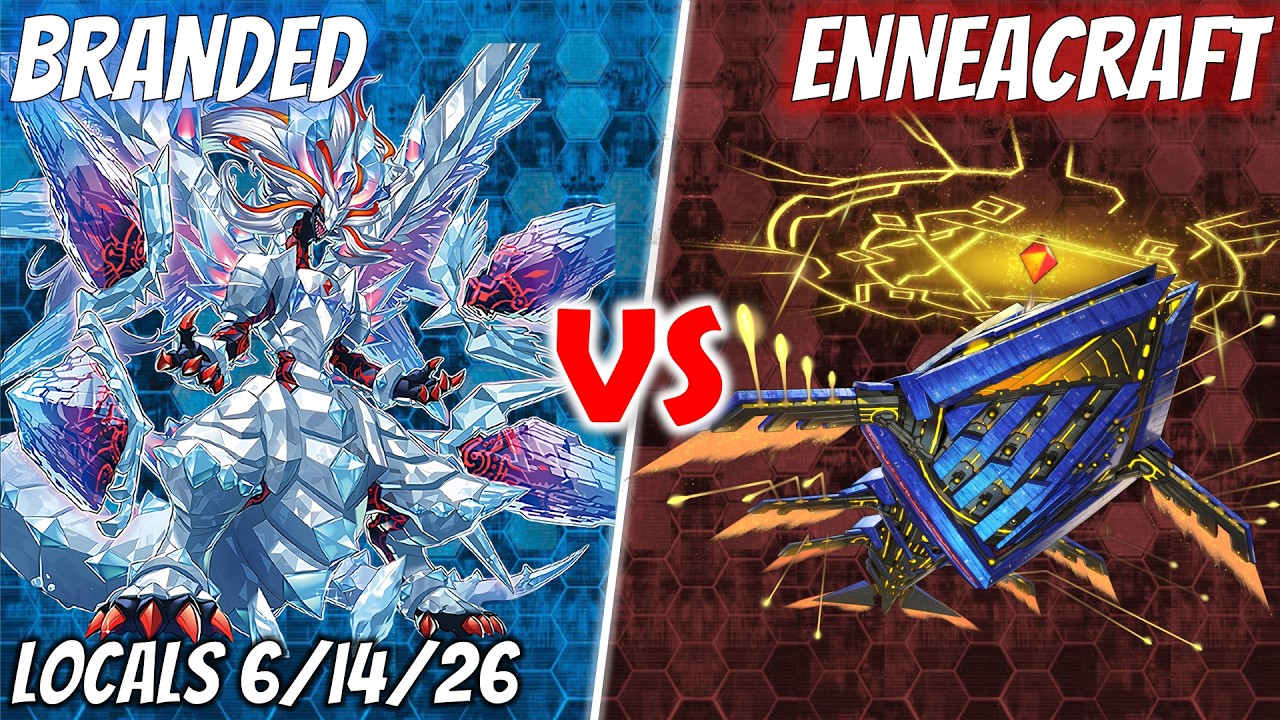 Yu-Gi-Oh! Locals Match Commentary | Branded vs. Enneacraft!