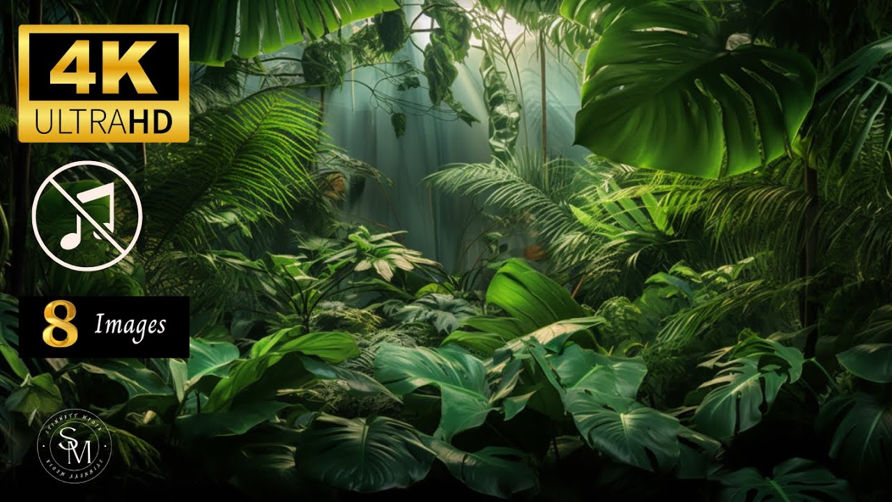 Tropical Plants Art For Your TV - Jungle TV Slideshow