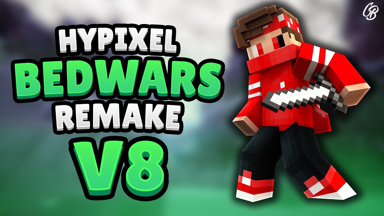 HYPIXEL BEDWARS SERVER REMAKE V8! Minecraft (by CrispyBow)
