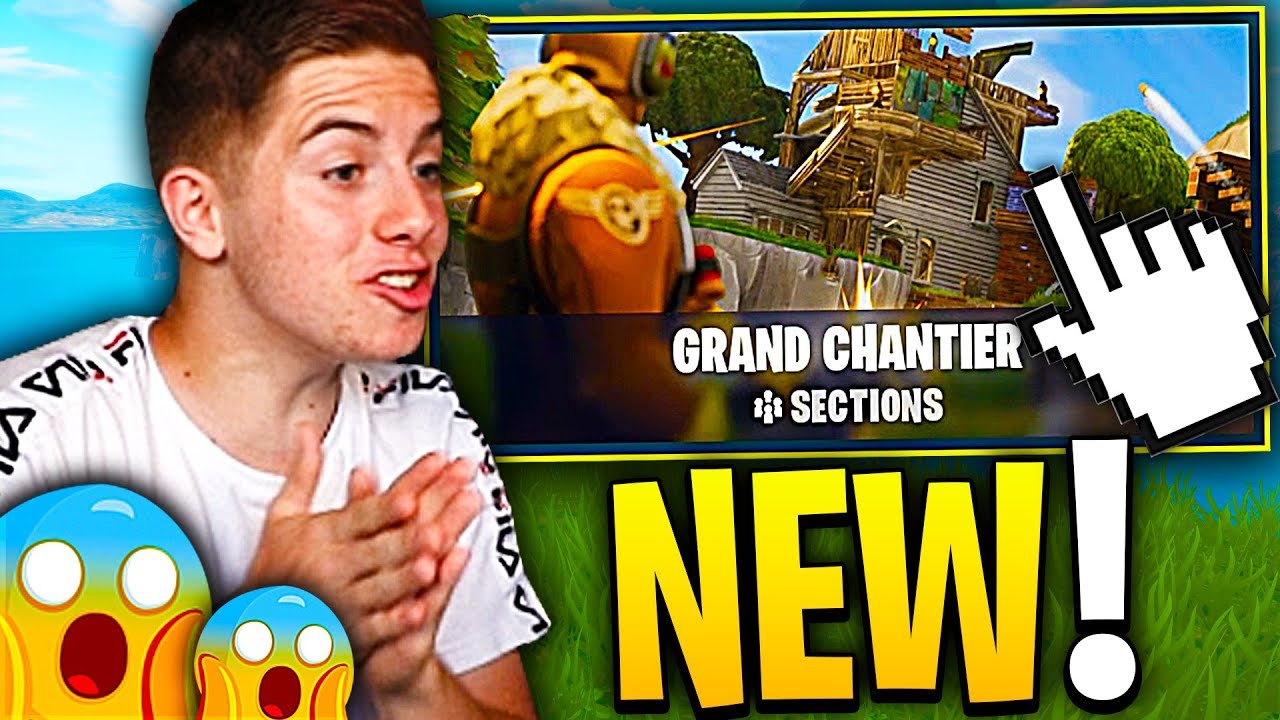 JE DÉCOUVRE LE NOUVEAU MODE GRAND CHANTIER SUR FORTNITE BATTLE ROYALE !!! - 3ème Jour de l'Été