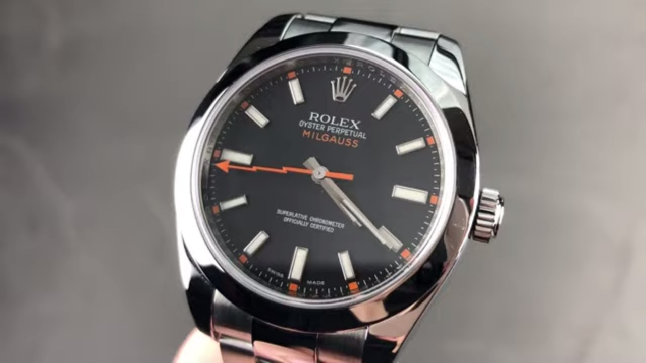 Обзор часов Rolex Milgauss 116400