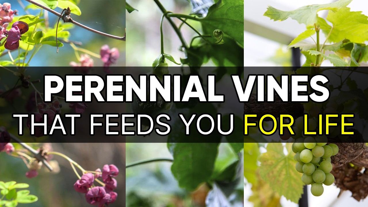 8 Food-Producing Vines That Come Back Every Year (Plant Once, Harvest for Decades)