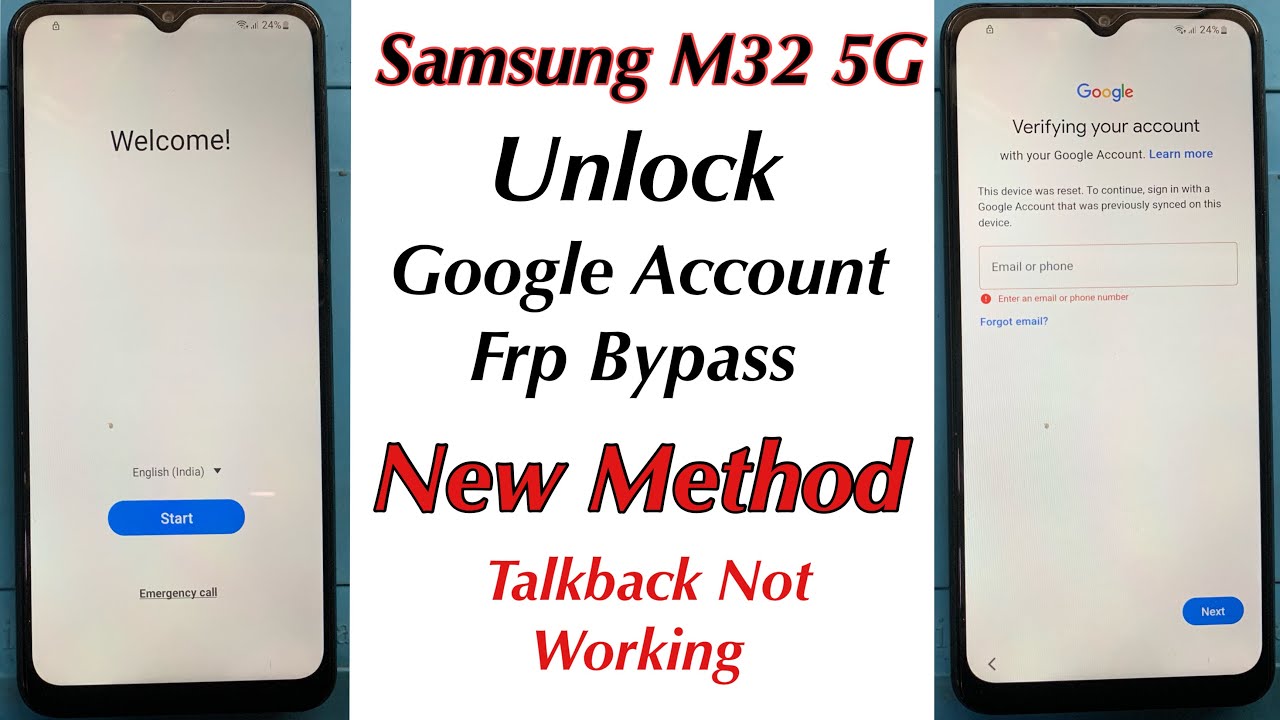 Samsung M32 5g Frp Bypass Android 11 | No apps | No Talkback New Security Patch New Method
