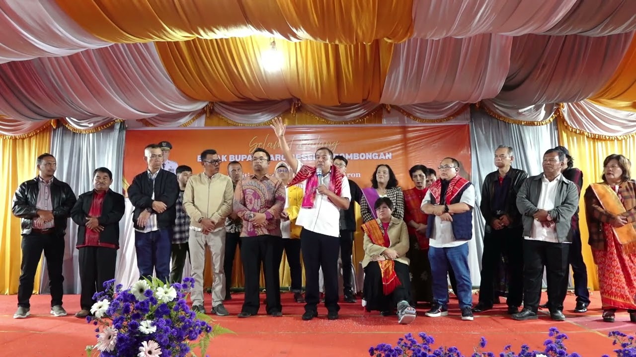 Kerja tahun Tigapanah 2025|| Kata sambutan Bupati Karo