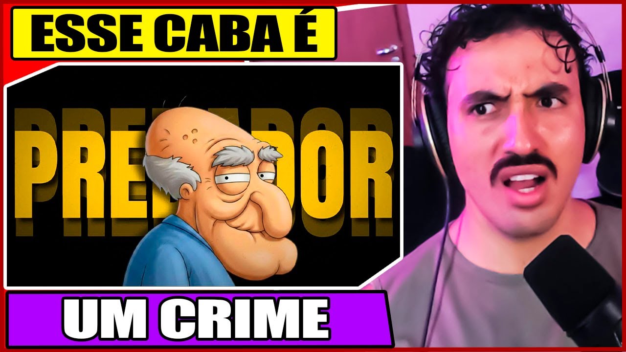O HOMEM que faz QUAGMIRE parecer um SANTO | HERBERT - Family Guy | Leozin React