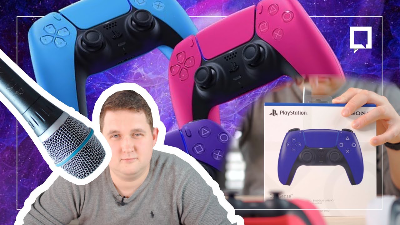 grubas asmr pady playstation 5 kolorki