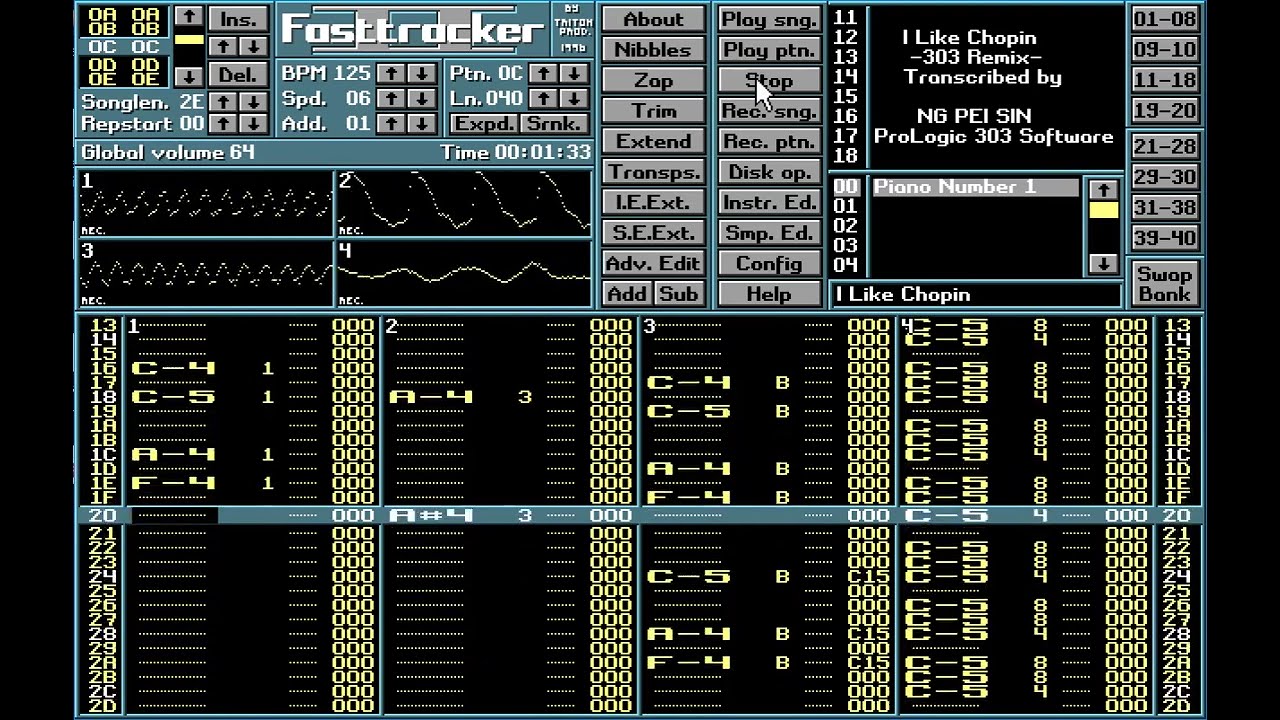 ProTracker: I Like Chopin