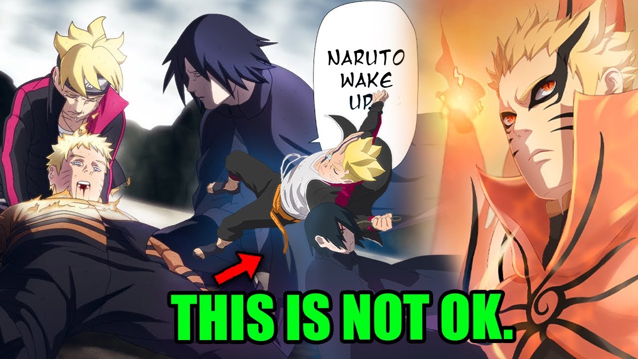 Sasuke Realises Naruto Will Die - SASUKE LOSES RINNEGAN - Boruto vs Sasuke & Kawaki - Boruto Ch 54