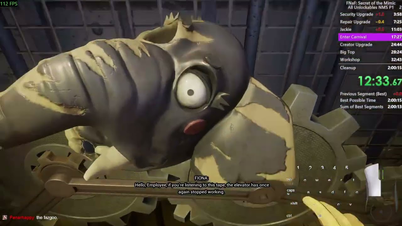 Cheeky AU Speedrun then dbd after