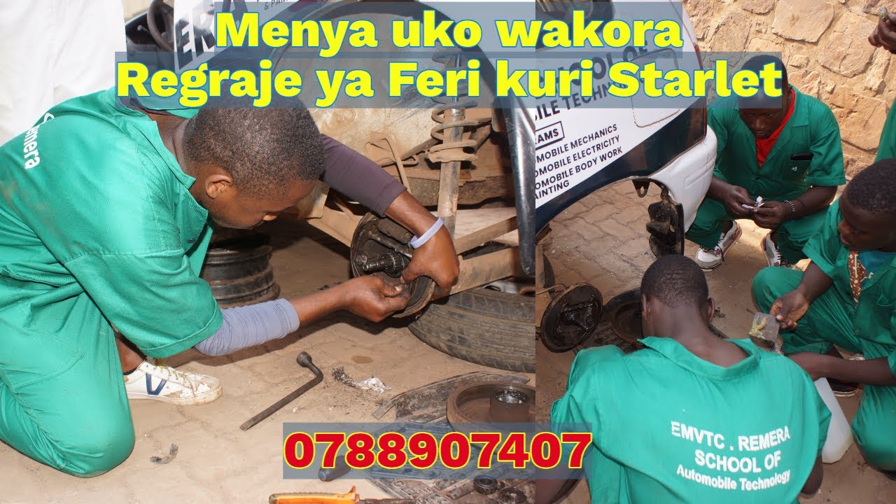 IGA Kuregera FERI y'Imodoka mu buryo bworoshye cyane. #Ukobakoraregarajeyaferi #Mekanike #0788907407