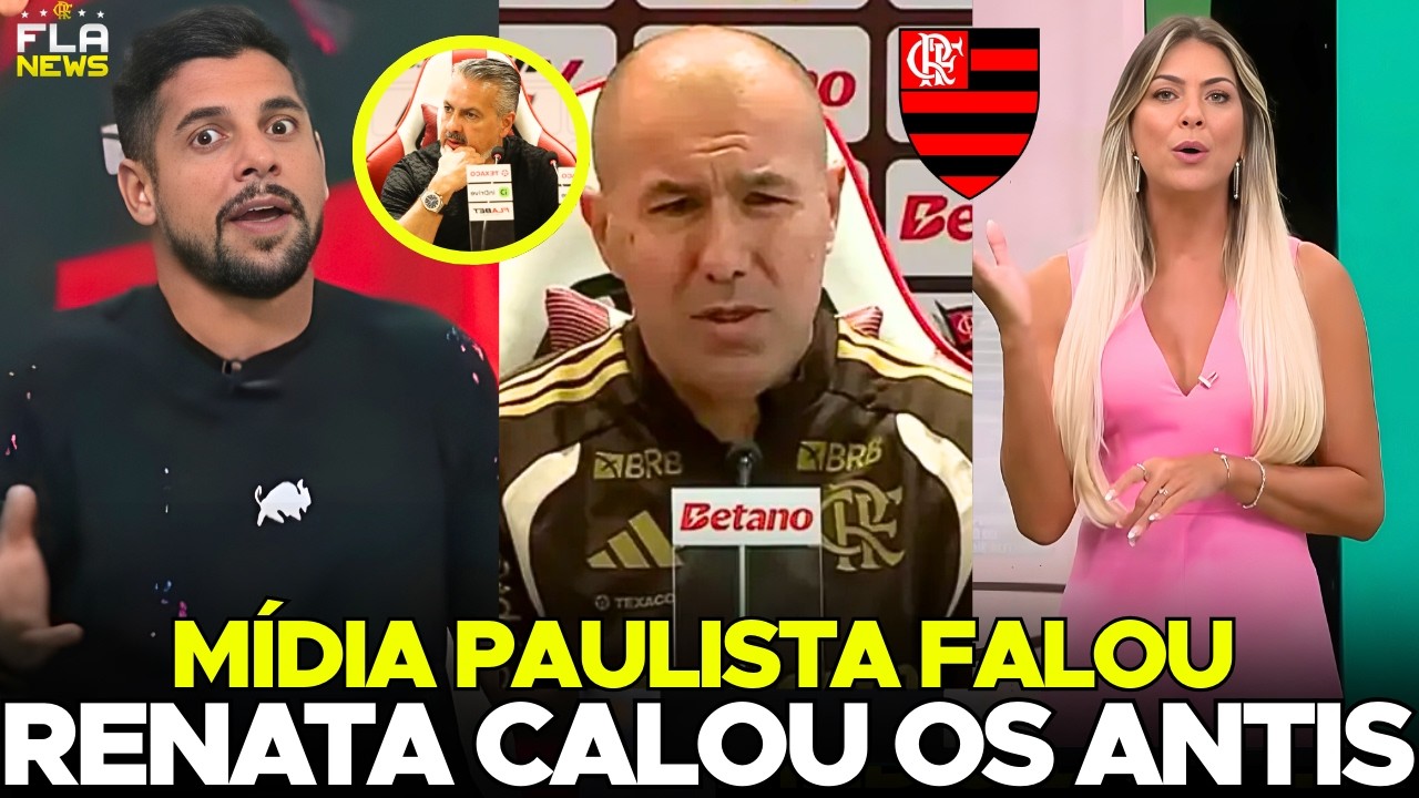 EITA! RENATA FAN foi PERFEITA ao FALAR SOBRE o FLAMENGO! OS ANTIS não GOSTARAM!