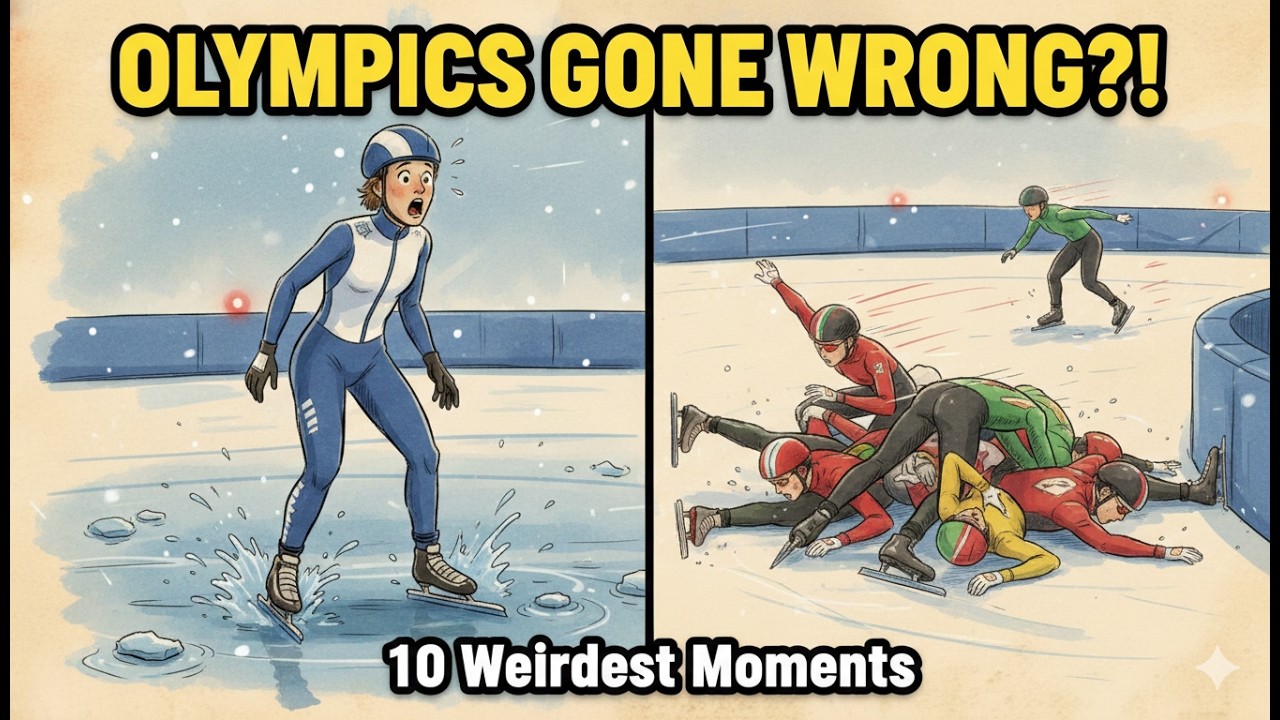 10 Weirdest Moments in Winter Olympics History ❄️😳 (You Won’t Believe!) #olympichistory