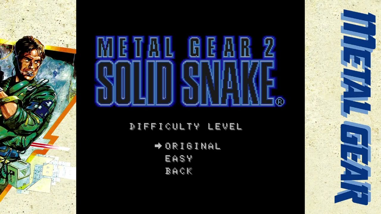 Metal Gear 2 Trophy Guide