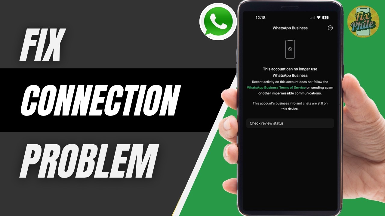 How To Fix WhatsApp Business Unable to Connect | WhatsApp Business Connection Fix