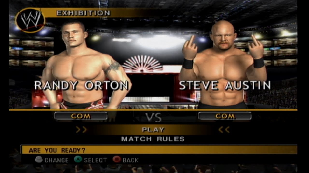 WWE Day of Reckoning 2 - Randy Orton vs. Steve Austin