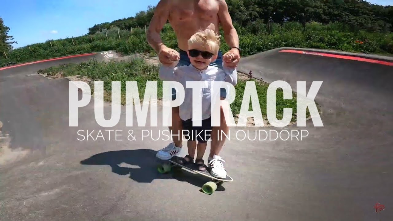 Fun op het Pumptrack Skatepark in Ouddorp