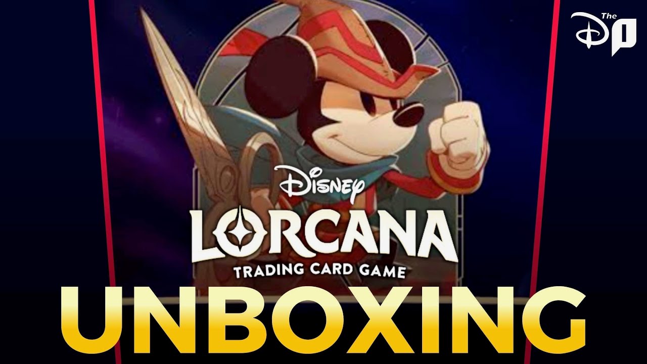 Disney's Lorcana UNBOXING! Ruby & Emerald and Amethyst & Amber Starter Decks!!