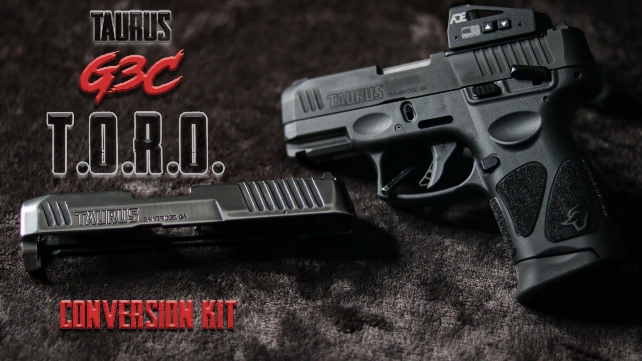 TAURUS G3C T.O.R.O. CONVERSION KIT!!! UPGRADING MY EDC!!!