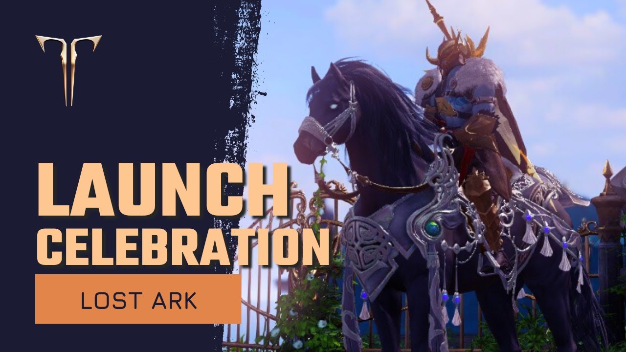Lost Ark Launch Celebration Gift Unpacking | Free Legendary Mount For Everyone!