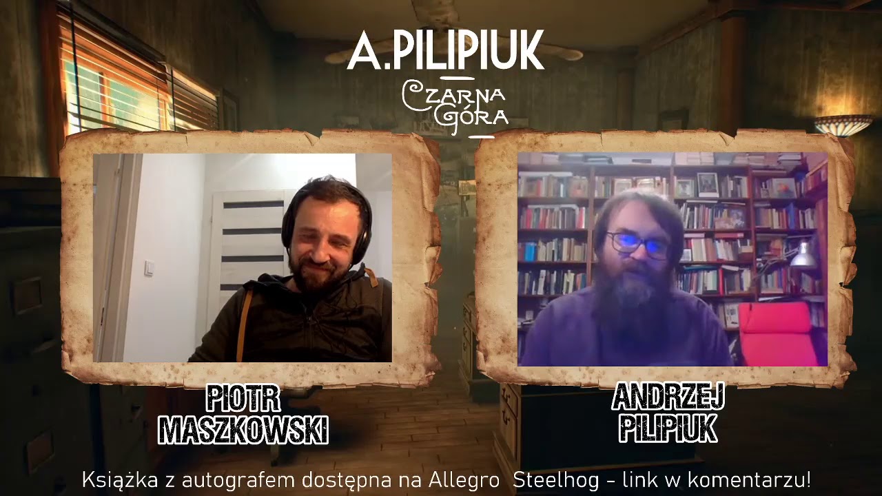 Andrzej Pilipiuk - spotkanie online z okazji premiery 