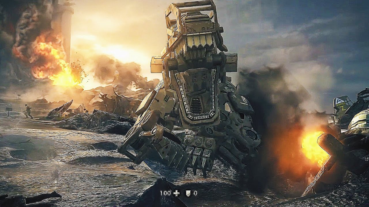 Desperate Allied Assault Against Deathshead Compound - Wolfenstein The New Order