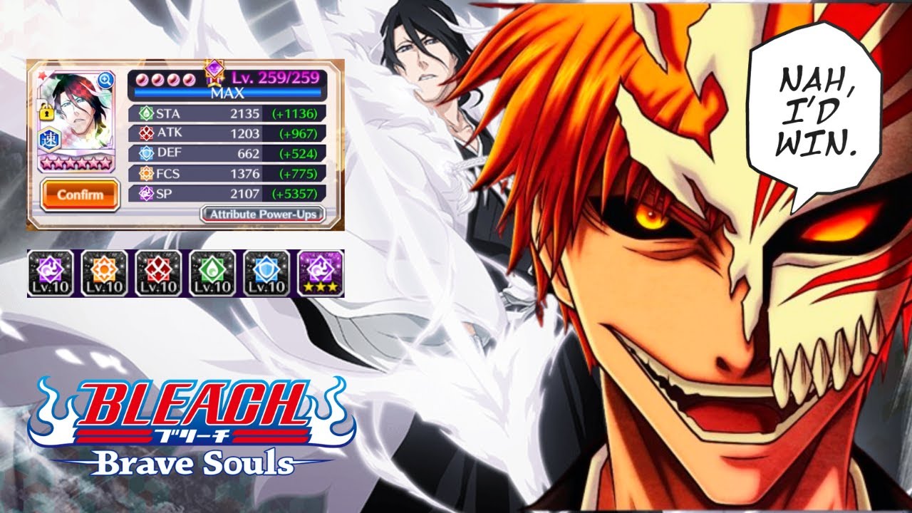 Max Aura 5th Anniversary Byakuya (MT and Resurrected) Showcase | Bleach Brave Souls