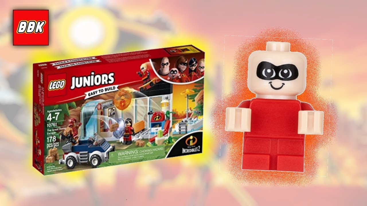 LEGO Juniors The Incredibles 2 The Great Home Escape Review - Set 10761 Disney