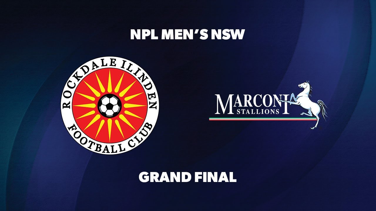 NPL NSW GRAND FINAL - Rockdale Ilinden FC v Marconi Stallions FC