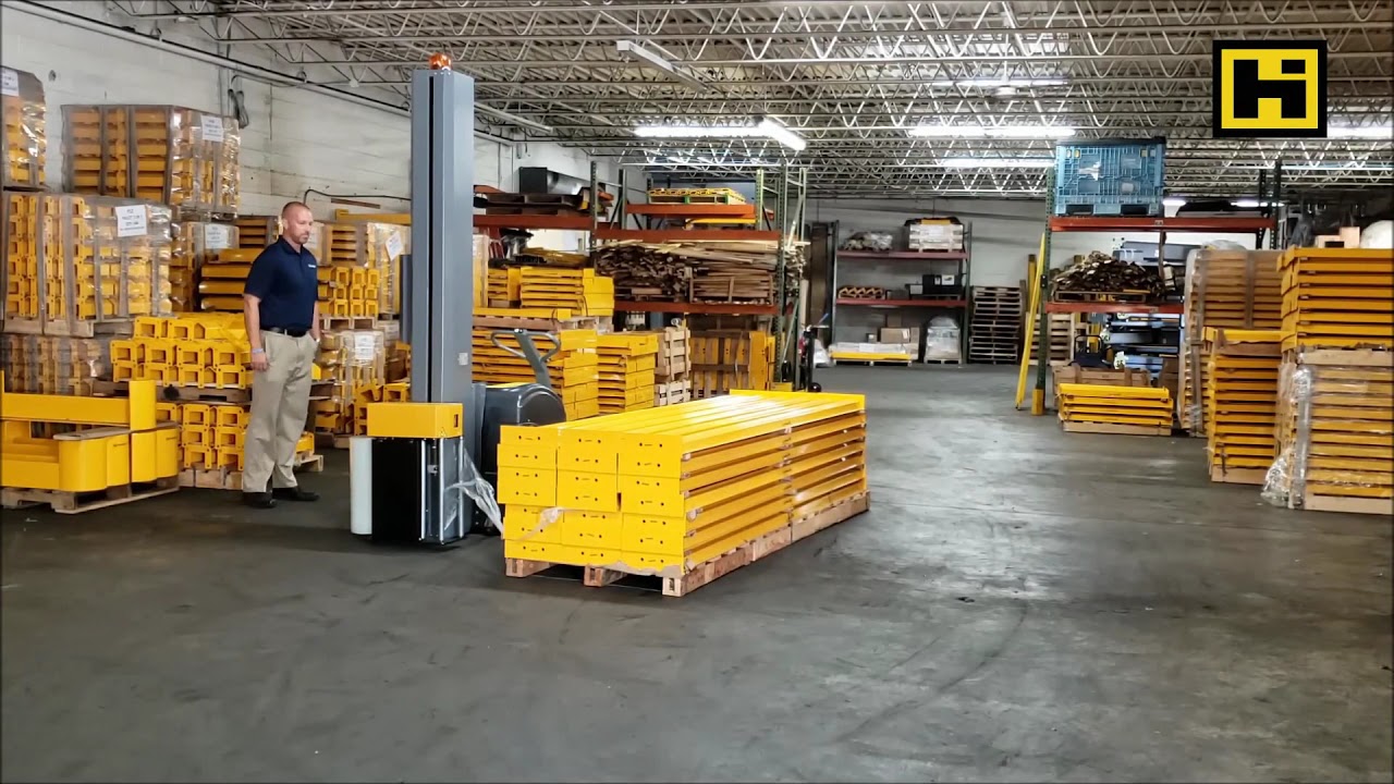 Mobile Stretch Wrapper Demo Video - Model MR3000