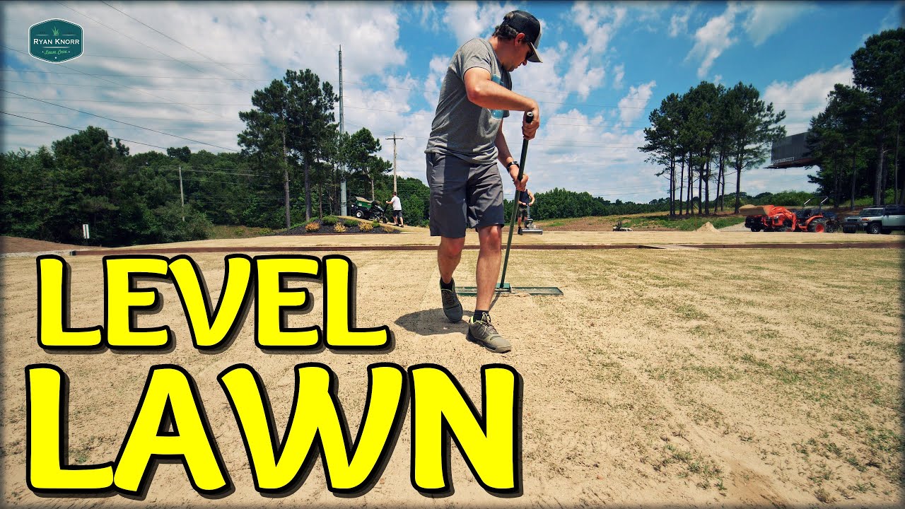 How To SMOOTH and LEVEL BUMPY Lawns