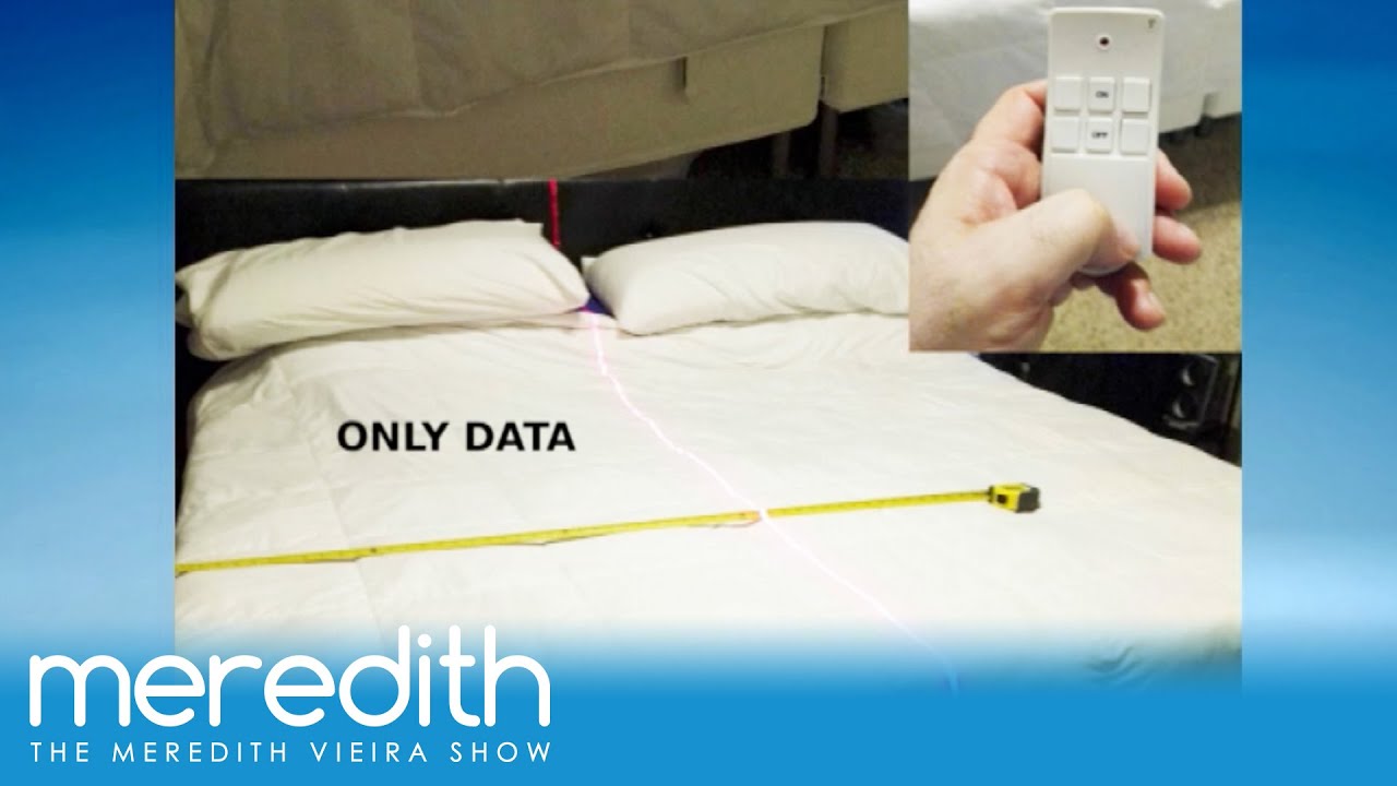 Laser Beam Bed & Wedding Day Drama | The Meredith Vieira Show