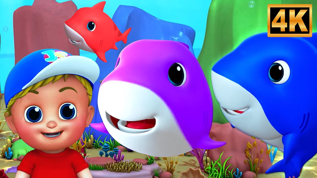 Laughing Baby Shark Song | Funny Baby Shark Nursery Rhyme for Kids