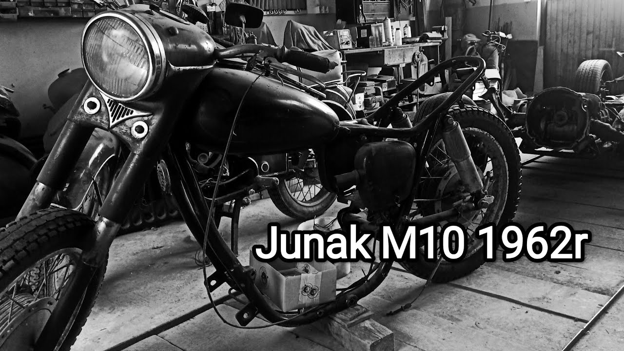 Junak M10 1962r początek renowacji cz1