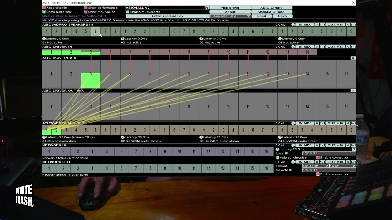 Stream with Rodecaster Pro Multichannel in OBS 28 with ASIO Link Pro