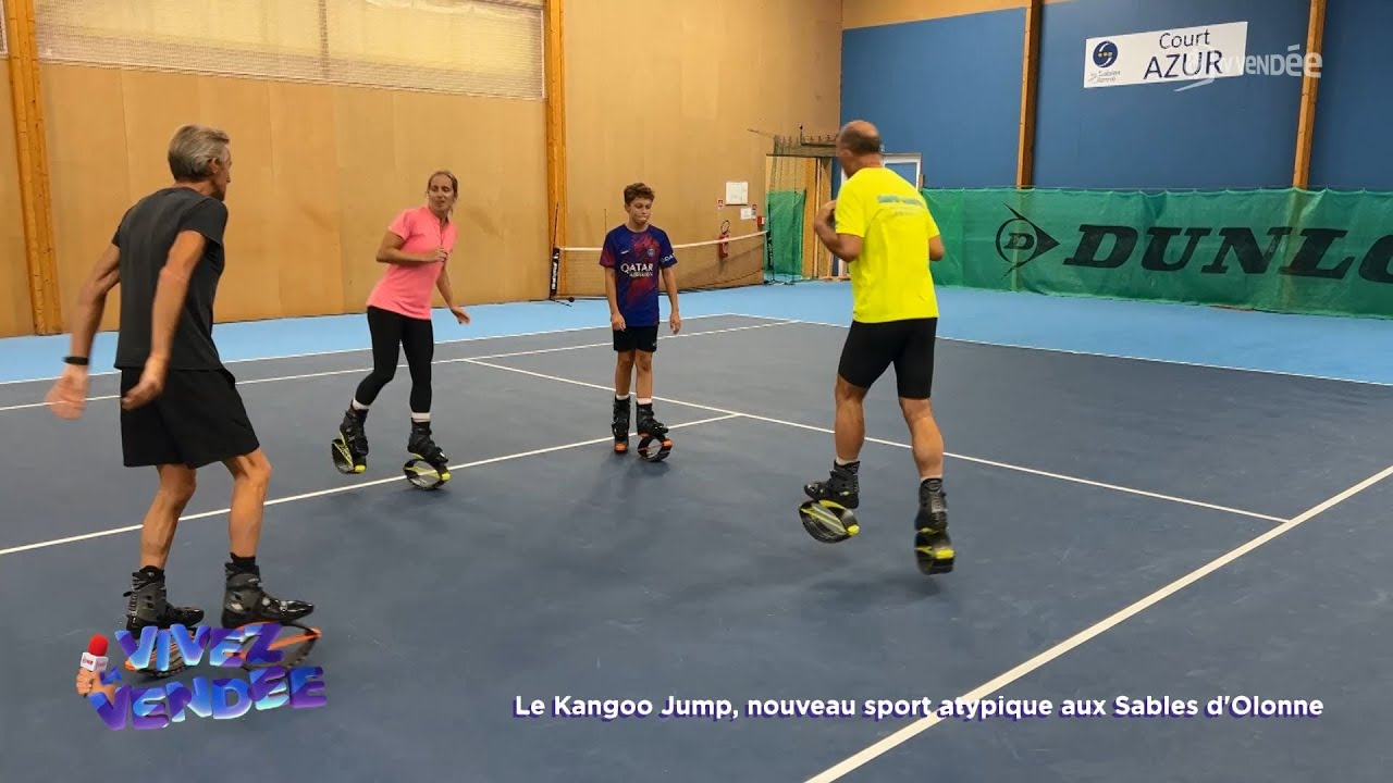 Vivez la Vendée : Le Kangoo Jump, sport inédit en Vendée
