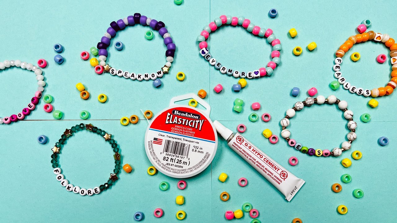 Friendship Bracelet Inspo💖  DIY Bracelets for Concerts and Movies  🎵 Get Ready