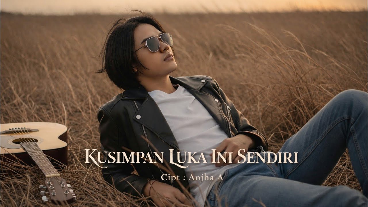 KUSIMPAN LUKA INI SENDIRI | Lagu Sedih Penuh Luka &ndash; Anjha A Video Lyrick Official - 