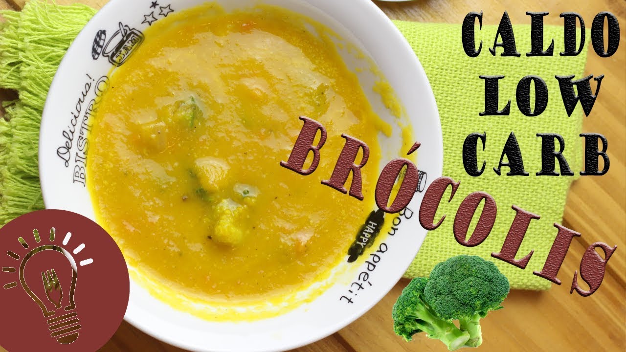 CALDO LOW CARB DE BRÓCOLIS