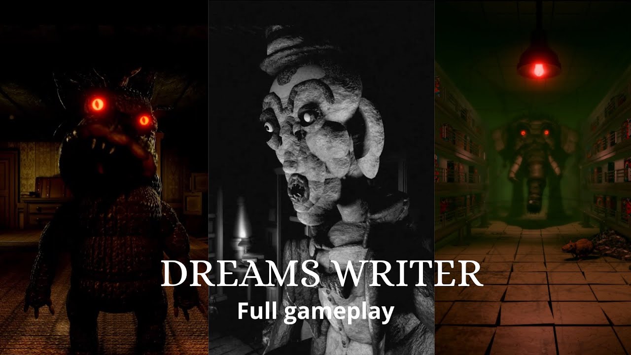 DREAMS WRITER - FULL GAMEPLAY - ROBLOX - No commentary gameplay