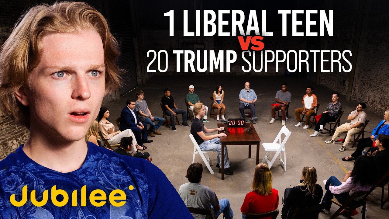 1 Liberal Teen vs. 20 Trump Supporters (Feat Dean Withers) | Surrounded