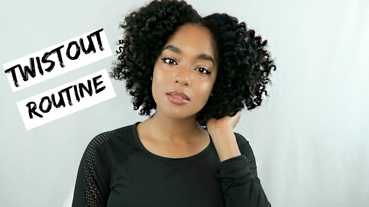 Natural Hair: Defined Twist Out  Routine with Volume