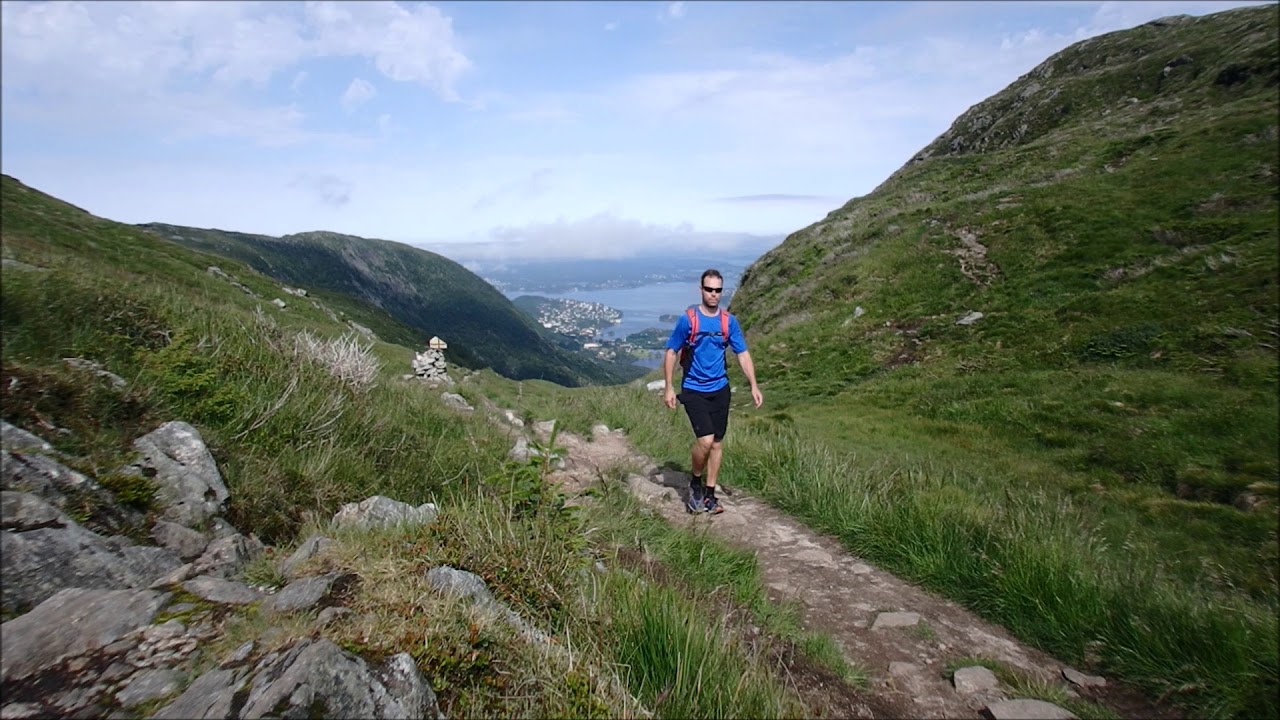 Vidden - Hiking from Fl&oslash;ien to Ulriken in Bergen