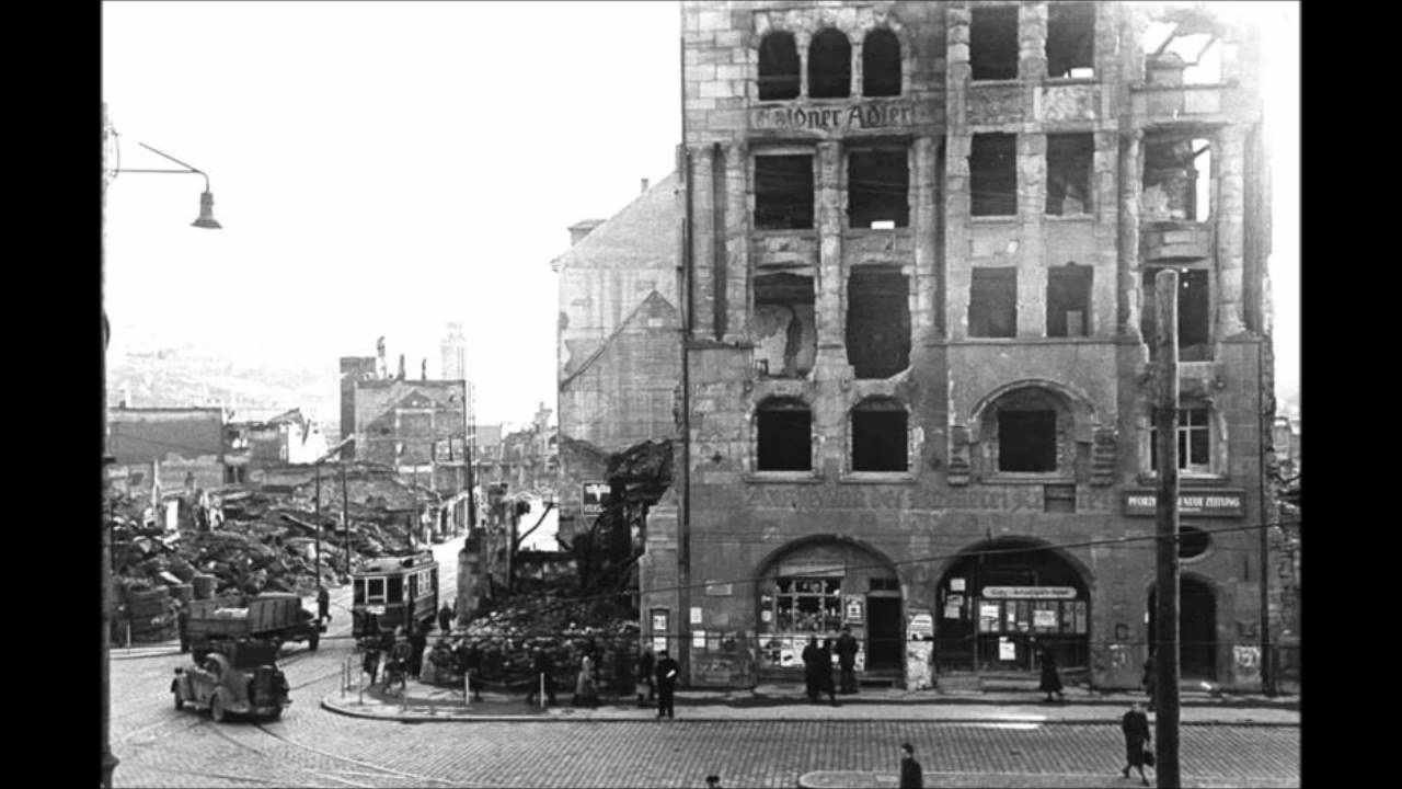 Pforzheim 1945 und heute